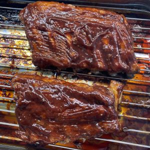 costillas bbq